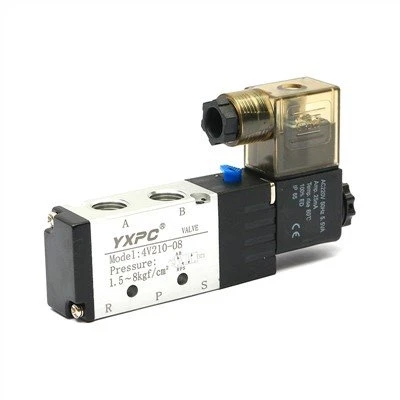 Valv tas-solenojd pnewmatiku b'5 mod